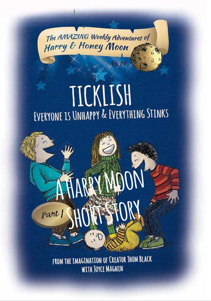 Harry Moon's Ticklish Part #1 (Short Story)