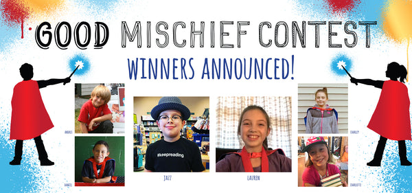 American Boy and Girl Win Harry Moons International Good Mischief Contest